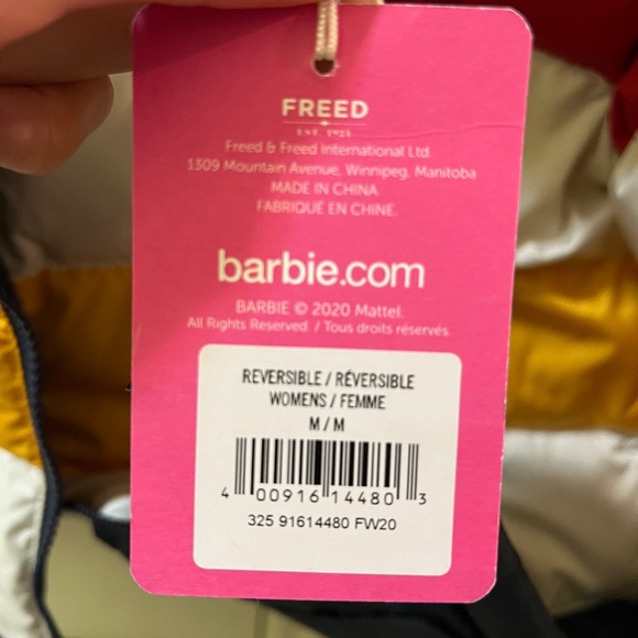 NWT Hudson Bay Company x Barbie coat - Picture 3 of 3